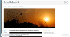 Desktop Screenshot of chakraborti.com